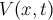 $ V(x,t) $