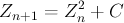 $$Z_{n+1}=Z^2_{n}+C$$