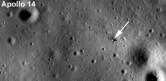 Место посадки Аполлона-14 (с LRO)